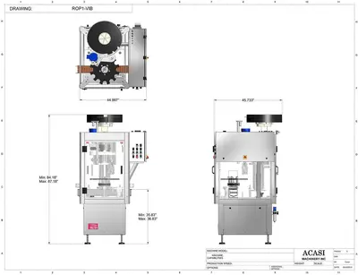 Used ACASI ROP1-V18-BP-FBF Cappers Aluminum - ROPP Oregon US | Ager Tank & Equipment Co. #1516452