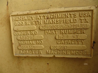 Used HENSLEY KOBELCO SK250 Multipurpose Buckets New York US | Abele Tractor #1343106