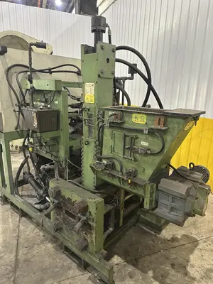 HERTWICH ENGINEERING MODEL #HE-300-30/A SWARF PUCK BRIQUETTER PRESS MACHINE: STOCK #23344