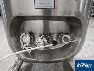 USED Precision 100 Liter Precision Stainless Reactor, 316L S/S, 45/100#