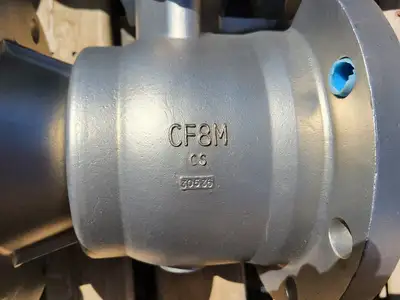6" CF8M Ball Valve w/ Actuator