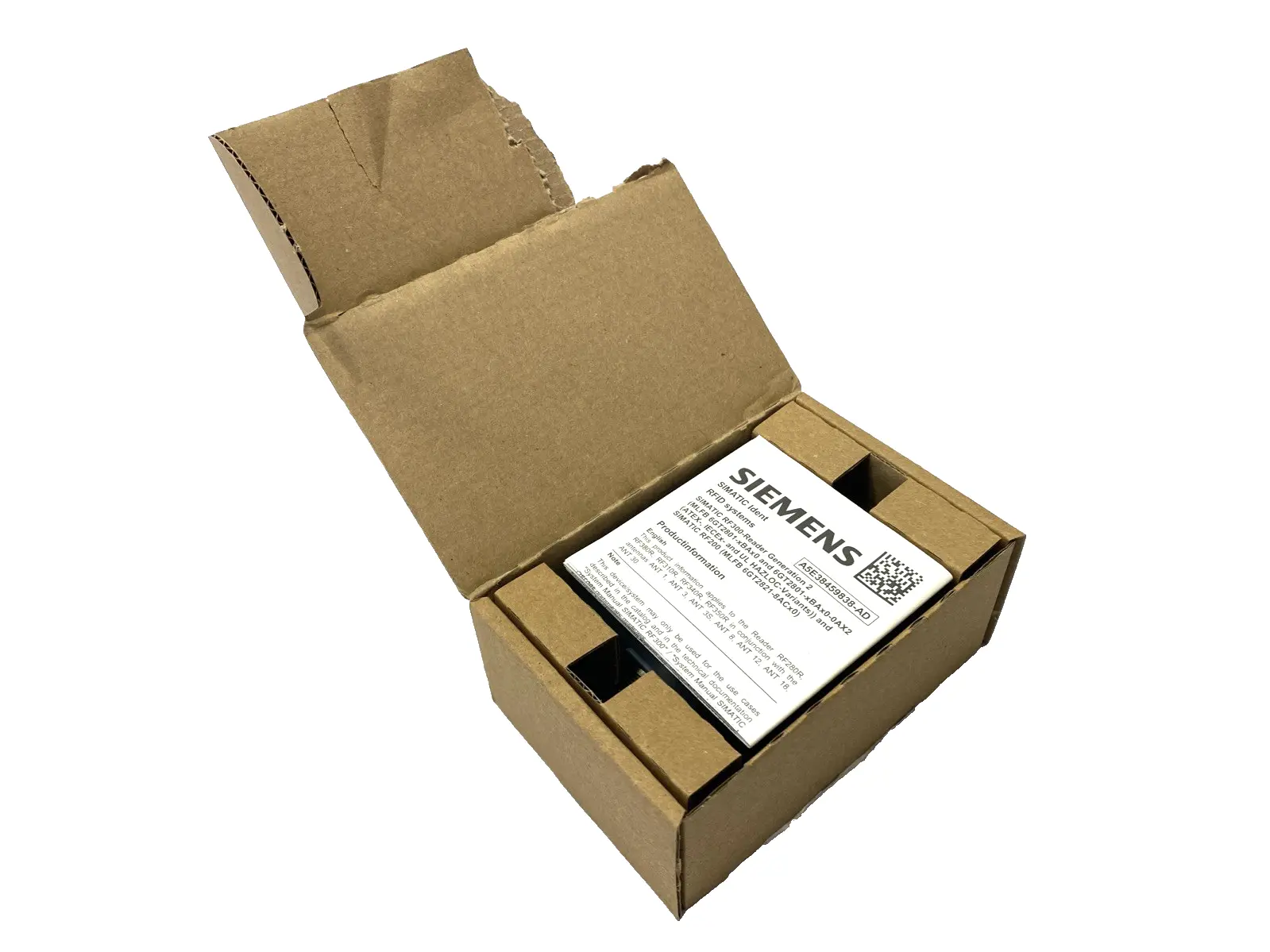 New | in-Stock Siemens SIMATIC RF340R Reader M12 8-Pin 75mm x 75mm x 41mm Sensors Michigan US | Maverick Industrial Sales #1393238