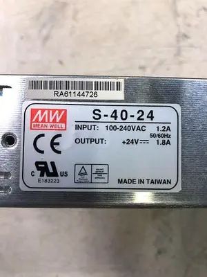 Used MEAN WELL ASTRODYNE S-40-24 Power Supplies Michigan US | ND Industrial Surplus #1208405