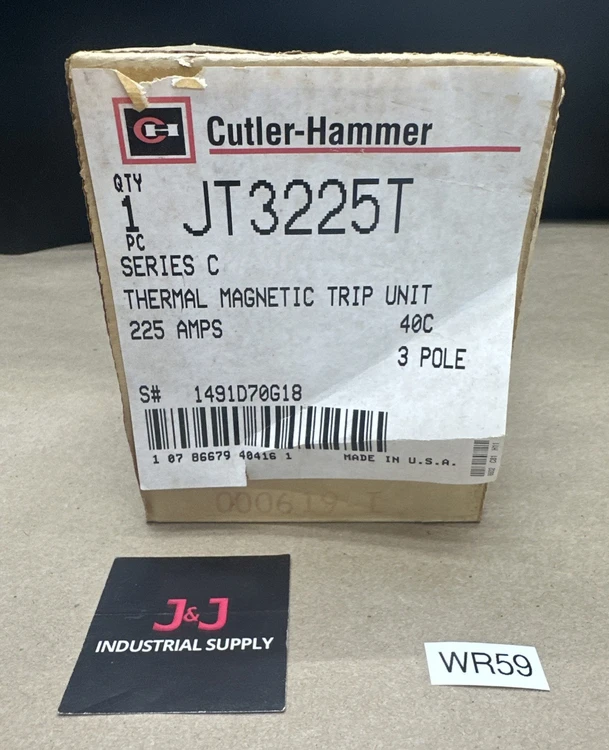 New | in-Stock Cutler-Hammer JT3225T Circuit Breakers Indiana US | J&J Industrial Supply #1074633