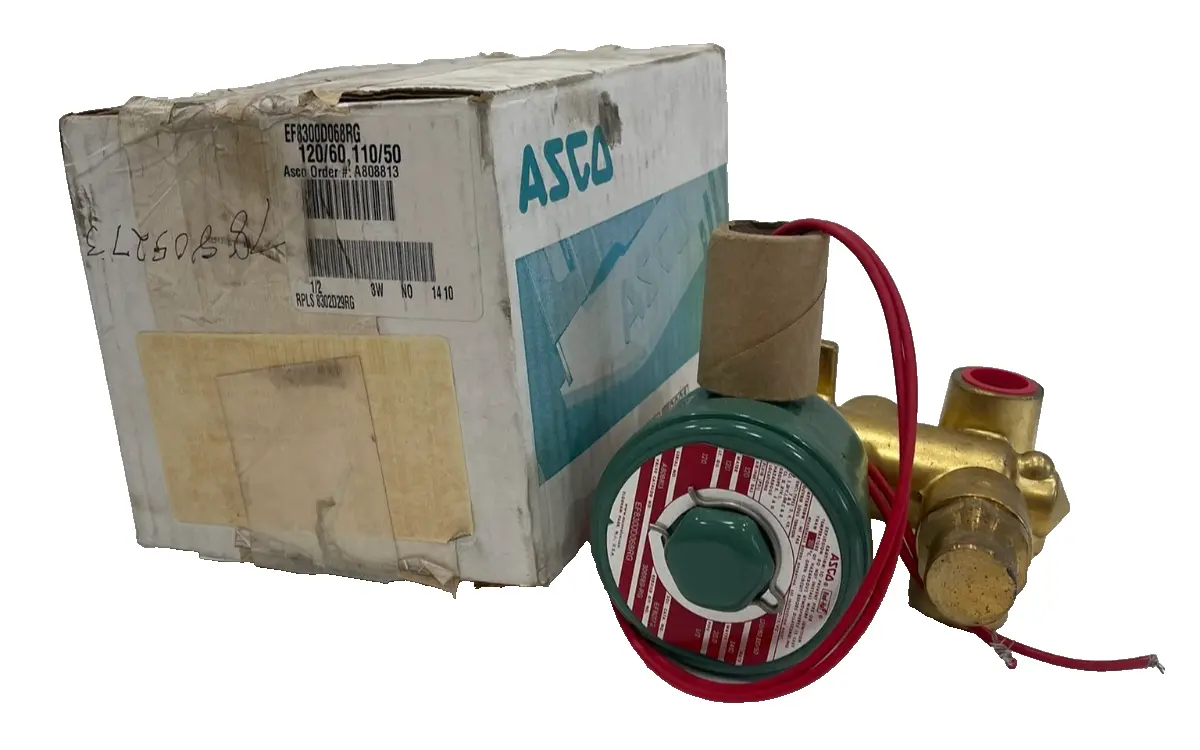 NEW ASCO EF8300D068RG SOLENOID VALVE 120/60