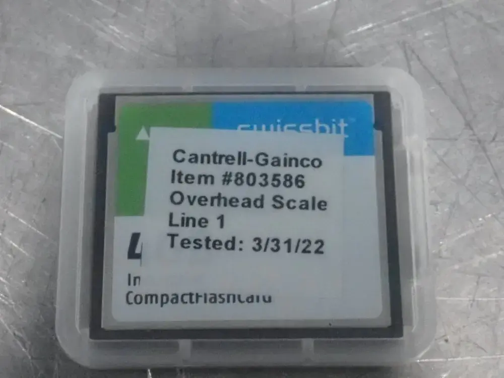 Used SWISSBIT SFCF4096H1AF2TOIQT527BR1 Memory Ohio US | HGR 24 #1006477