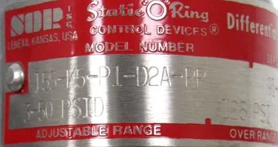 NEW SOR 15S-K5-P1-D2A-RR PRESSURE SWITCH 15SK5P1D2ARR