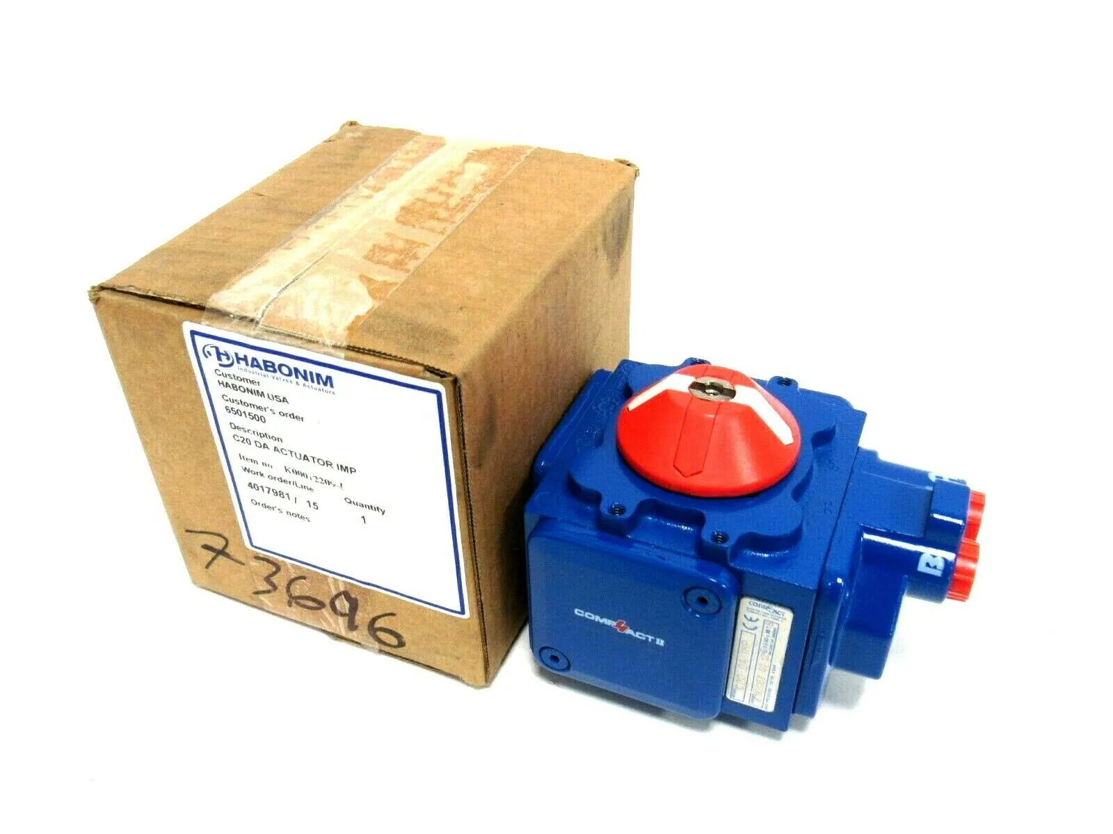 NEW HABONIM C20-DA-IMP ACTUATOR IMP K00012209-I C20DAIMP