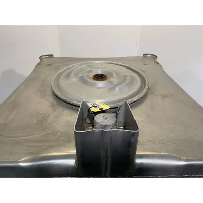 Used 395 Gallon IBC Stainless Steel Portable Liquid Tote