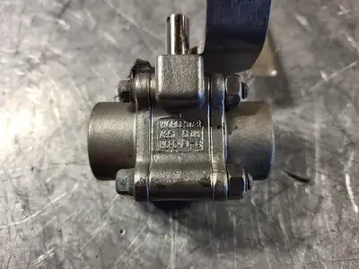 Worcester 3/4" Three-Piece Floating Ball Valve