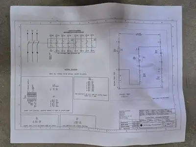 Double Fused Interrupter Switch 5 kV, 4160 Volts & Conduit Cabinet