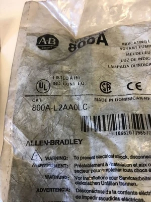 NEW Allen-Bradley 800A-L2AAOLC