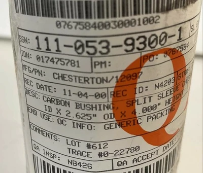 New | in-Stock Chesterton 12097 Miscellaneous MRO Indiana US | J&J Industrial Supply #512626