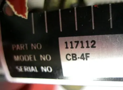 NEW Bell & Gossett CB-4F
