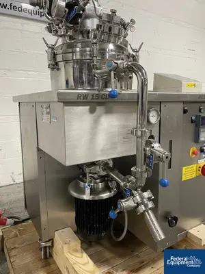 USED BECOMIX 15 Liter Becomix Model RW 15 CD Laboratory Homogenizing Mixer