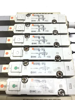 SMC SV3200-5FU Pneumatic Manifold Solenoid Valve 0.1-0.7MPa