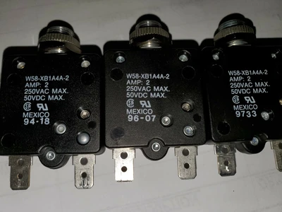 USED Potter and Brumfield 58-XB1A4A-2 Relay Circuit Breaker