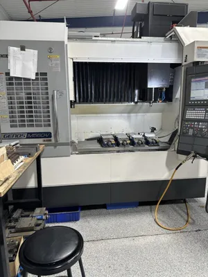 2018 OKUMA GENOS M560-V Vertical Machining Centers | Lion Machinery (2)