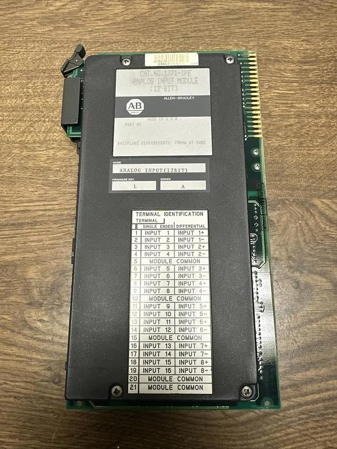 Used ALLEN-BRADLEY 1771-IFE Input / Output Modules | Surplus Asset Holdings #1205998