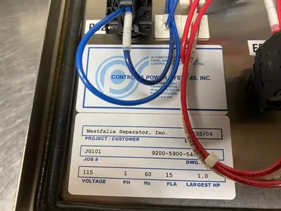 Westfalia CTC 1-06-107 lab clarifier centrifuge, 316SS.