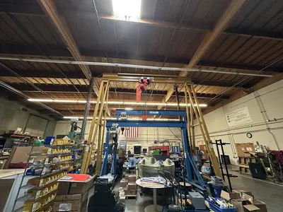 SPANCO GANTRY, MODEL #7PF1818 ELEPHANT DAM-7.5-20-3-460-60
