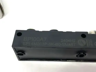 Used Balluff Junction Block 4x M8x1-Female, 3-pin BPI 4M303P-5K-B0-SM48T PLC Processors Michigan US | Maverick Industrial Sales #1389155