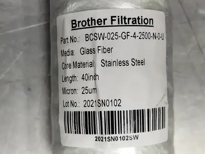 NEW BROTHER FILTRATION BCSW-025-GF-4-2500-N-0-U