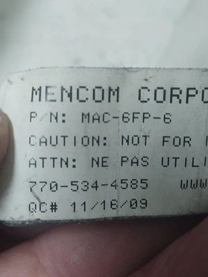 USED MENCOM MAC-6FP-6