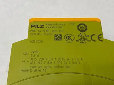 USED PILZ STANDALONE SAFETY RELAY 1 OR 2 CHANNEL