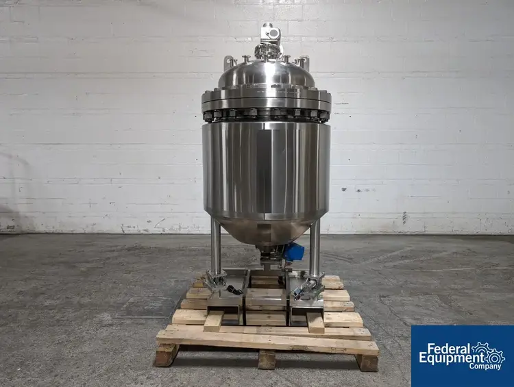 Used Highland 160 Liter Highland Agitated Receiver Tank, 316 S/S Tanks Ohio US | Federal Equipment Company 18 #127290