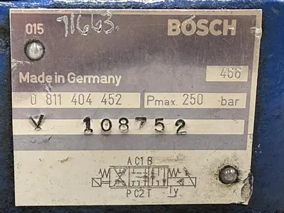 USED BOSCH 0 811 404 615