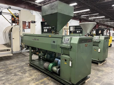 3.5" NRM Profilemaster Extruder, 24:1, L/D, 60Hp