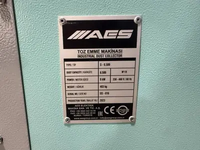 AES Model S-6500 Dust Collector