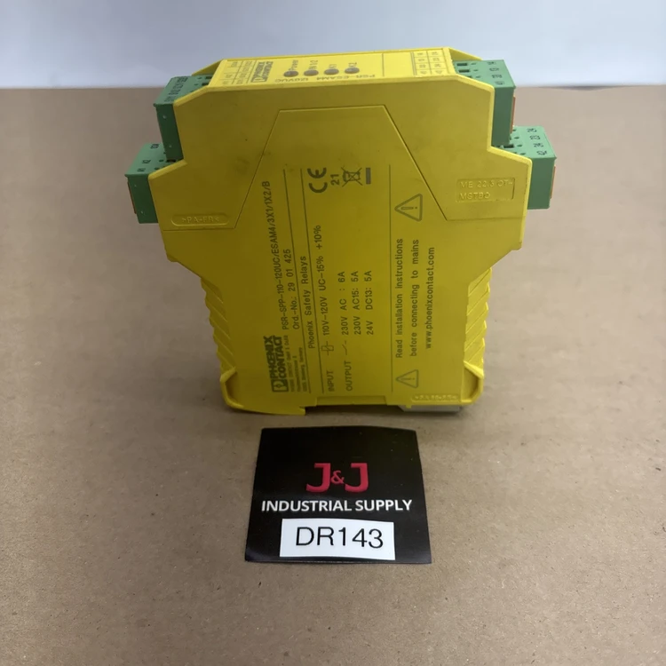 Used PHOENIX CONTACT PSRSPP110120UCESAM43X11X2B Miscellaneous MRO Indiana US | J&J Industrial Supply #774577