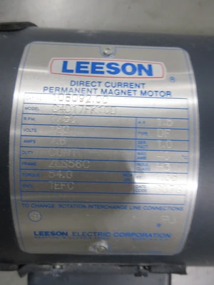 Used LEESON C4D17FK10D Motors (misc) Minnesota US | Machinesused.com #1323187