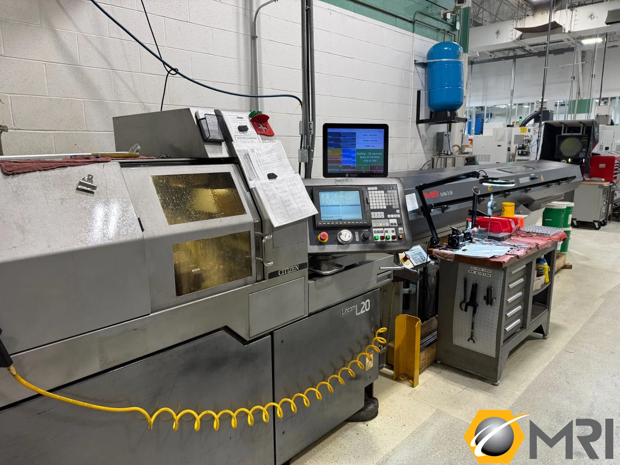 2006 Citizen L20VIII CNC Swiss Lathe | IH 7612660