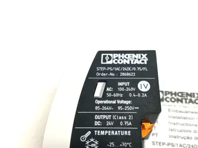 USED PHOENIX CONTACT PRIMARY SWITCHED POWER SUPPLY 2868622