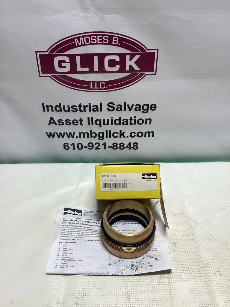 Parker RG2HLTS301; 3″ Hydraulic Rod Gland Cylinder Kit -NIB