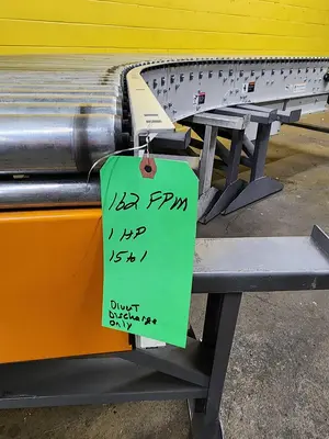 Used INTELLIGRATED LIVE ROLLER CONVEYOR - V-BELT Conveyors | Packer City Sales #1298165