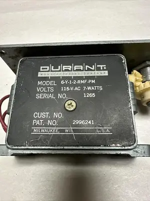 Used DURANT C-Y-1-2-RMF-PM Counters/Timers Ohio US | Surplus Asset Holdings #1246986