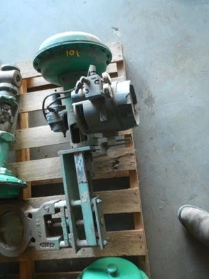 Fisher 6" 125 Class, CI Butterfly Valve