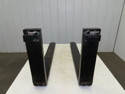 Bolzoni 5x42" Class 2 Steel Forklift Forks Tines 16" Carriage 1-Pair