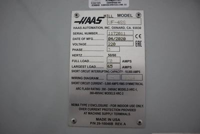 Used HAAS VF-4SS Vertical Machining Centers Minnesota US | Machinesused.com #1364584