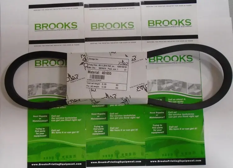 Used HEIDELBERG HDM1333797 Belts North Carolina US | BROOKS PRINTING EQUIPMENT #1140292