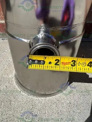 USED ALLOY PRODUCTS 16 LITER STAINLESS STEEL VESSEL 75 PSI