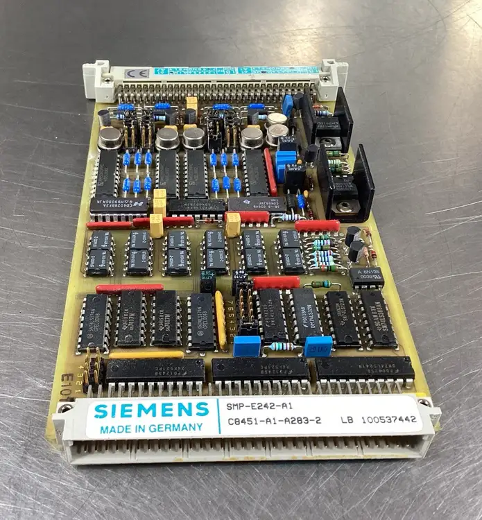 Used Siemens SMP-E242-A1 Printed Circuit Boards (PCB) | Palmetto Automation #1151613