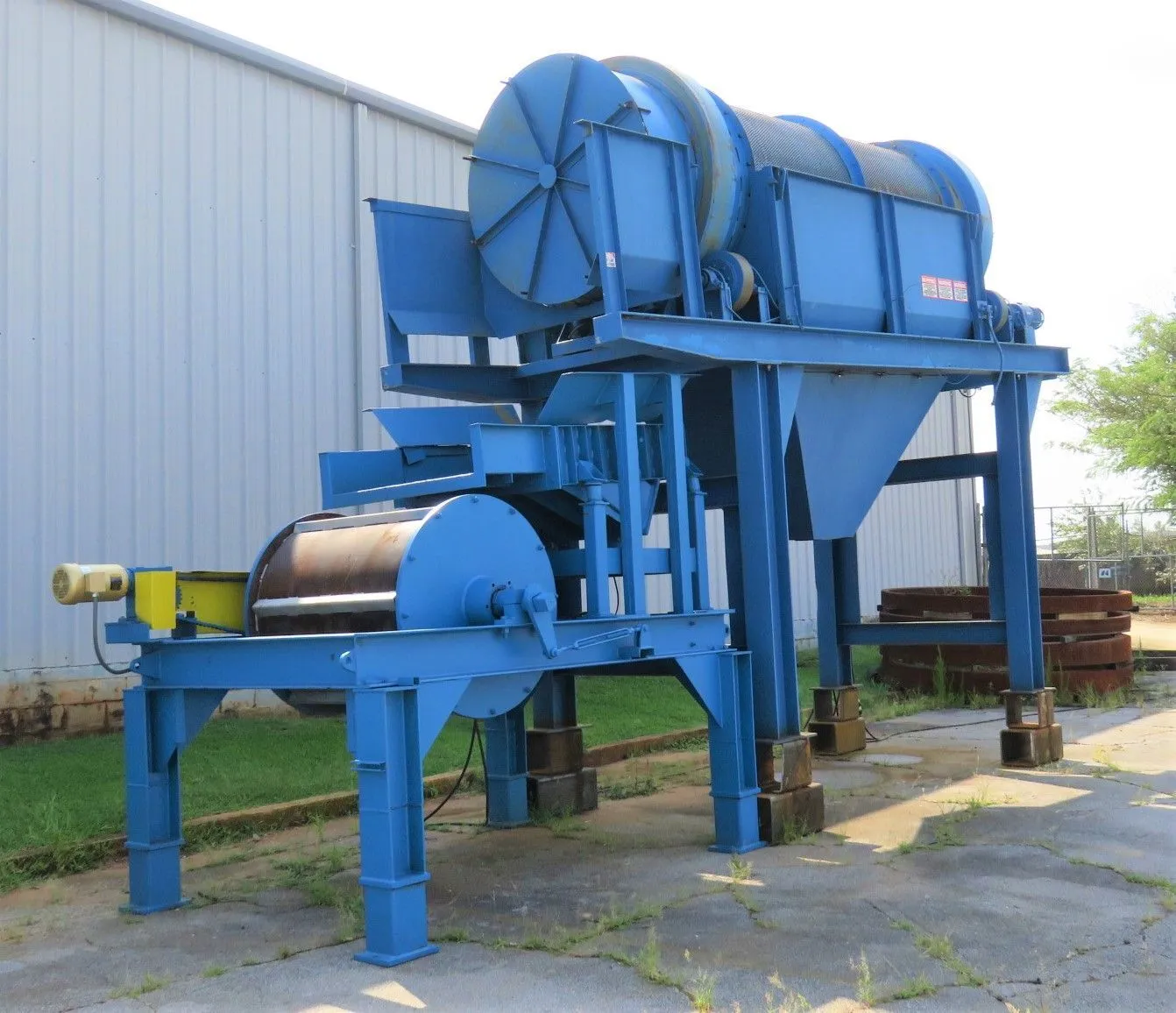 USED 2010 ERIEZ MAGNETICS Trommel Screen Scrap Separation