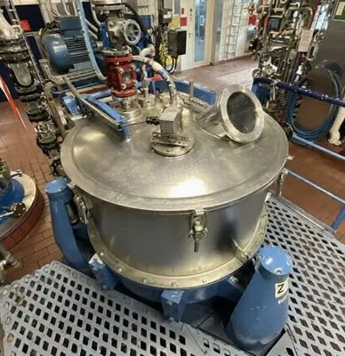 (2) Ellerwerk 735 C perforate basket centrifuges, Hastelloy C-22.