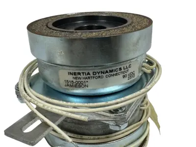 NEW INERTIA DYNAMICS 1515-0001 CLUTCH BRAKE 90VDC 15150001