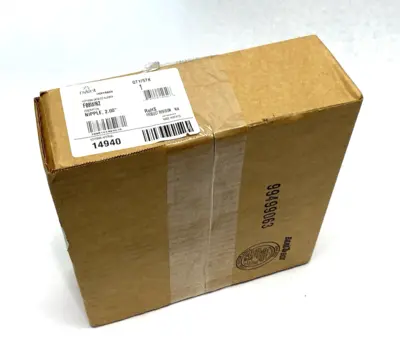 NEW HOFFMAN NVENT NIPPLE FEED-THROUGH WIREWAY, 8.00" X 8.00" X 2.00" GRAY
